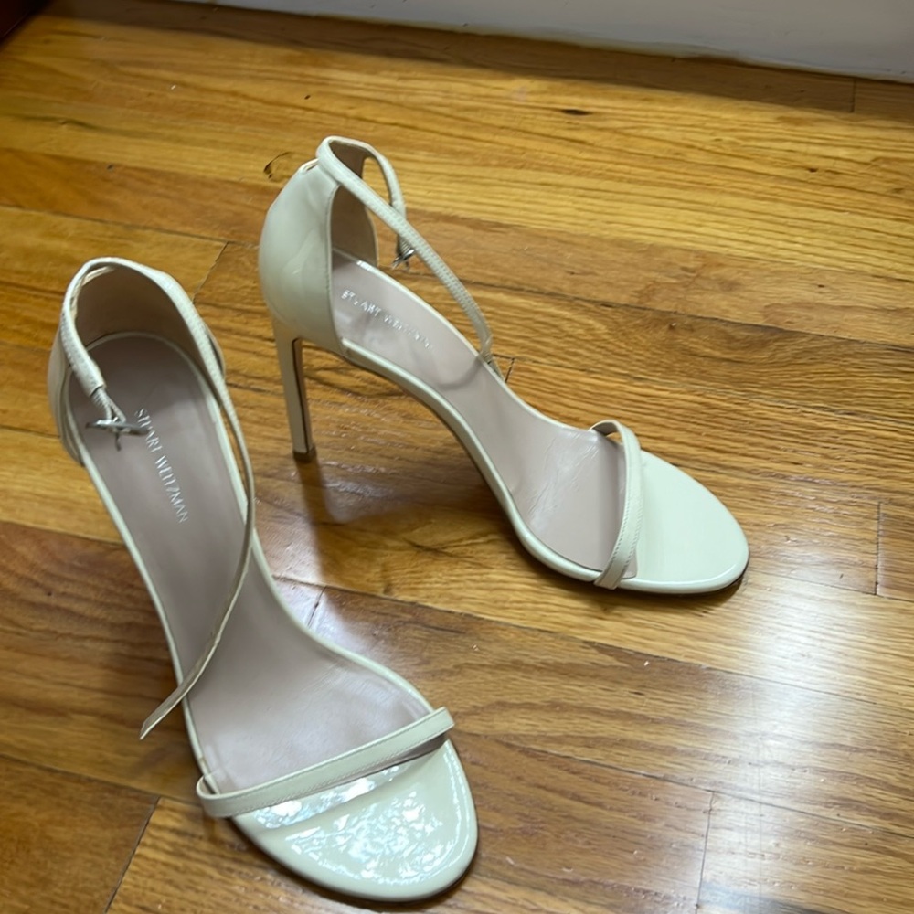 Stuart Weitzman Cream Sandals